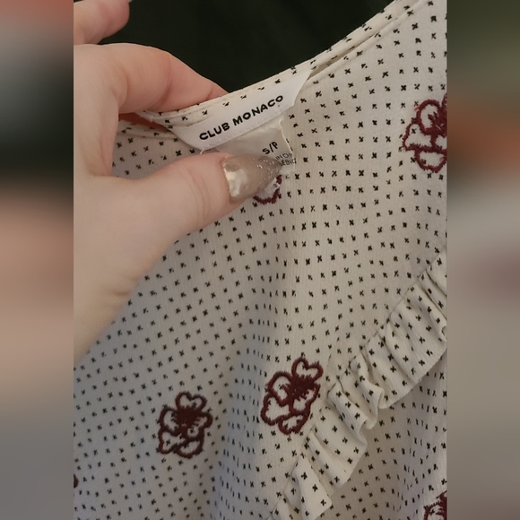 Club Monaco Blouse - Picture 8 of 9